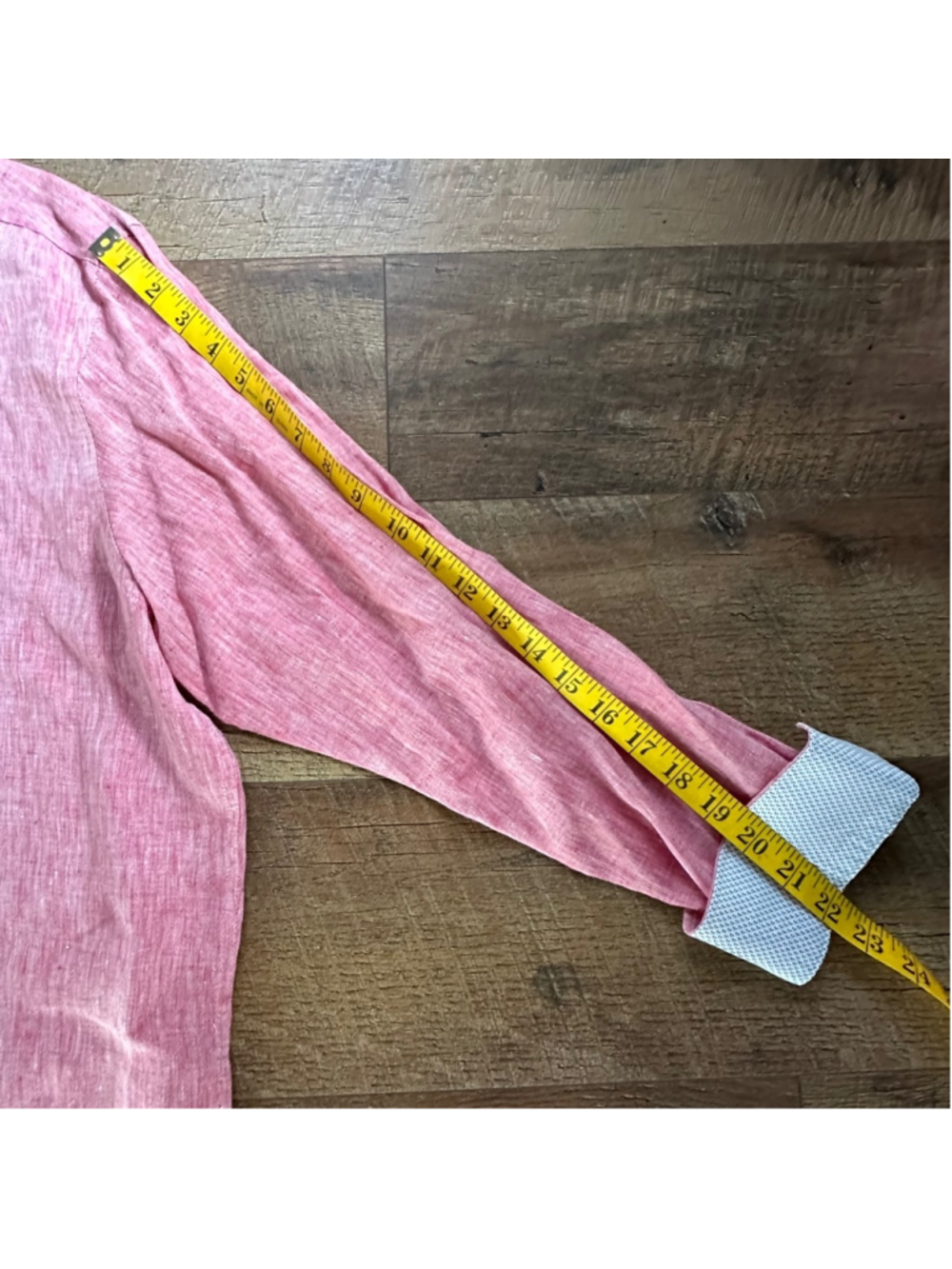 Men's Report Collection Resort Button-Up Shirt XL Pink Summer - Picture 5 of 8